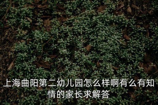 上海市曲陽幼兒園地址電話，上海所有幼兒園地址資料