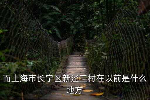 上海市北新涇三村屬于哪個(gè)區(qū)，上海北新涇屬于哪個(gè)地區(qū)
