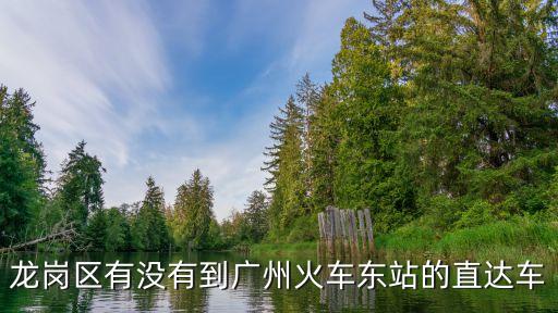 龍崗到廣州東站有直達嗎，龍崗區有沒有到廣州火車東站的直達車
