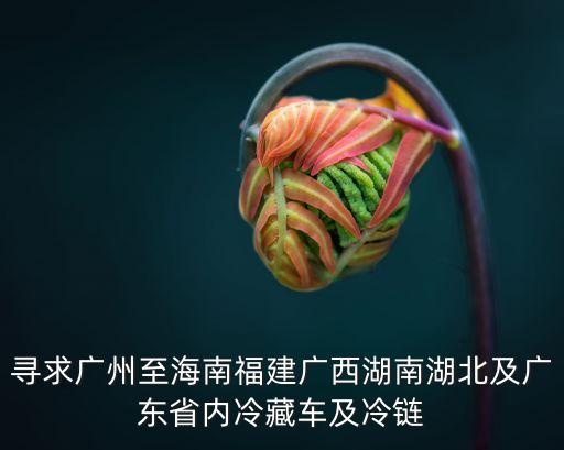廣州牛肉冷藏物流專線，廣州 物流