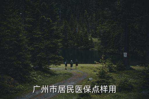 廣州市居民醫(yī)保點(diǎn)樣用