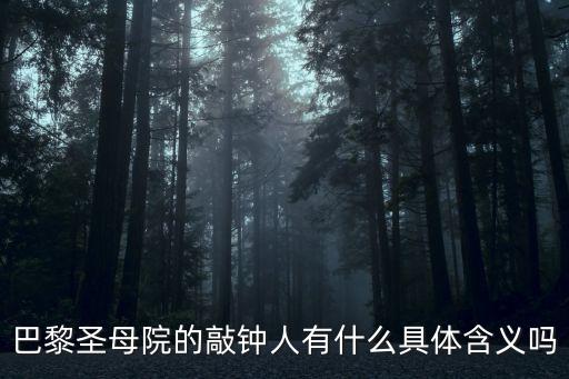 巴黎圣母院敲鐘人，里的敲鐘的人叫什么名字