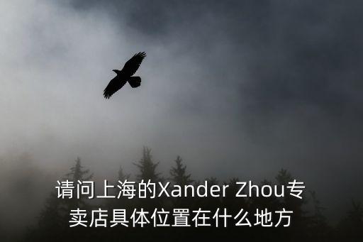 請問上海的Xander Zhou專賣店具體位置在什么地方