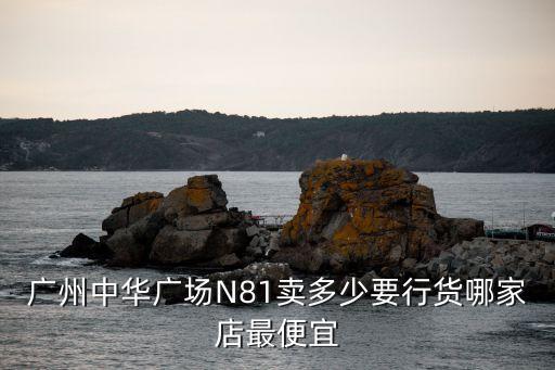 廣州中華廣場N81賣多少要行貨哪家店最便宜
