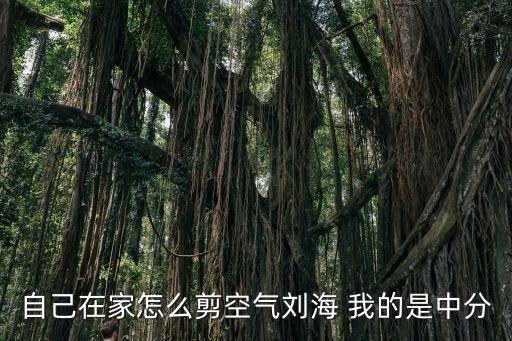 空氣劉海怎么剪，怎么自己剪空氣劉海