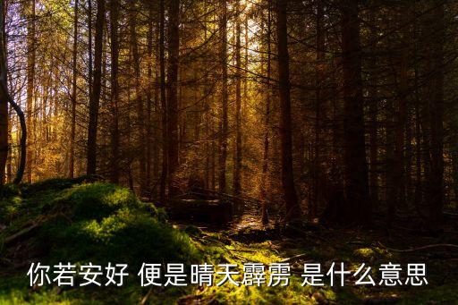 晴天霹靂的意思，1 第1段中的晴天霹靂形容什么 2 第2 3兩段中的哪些詞語(yǔ)表現(xiàn)出