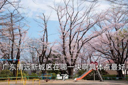 廣東清遠新城區在哪一塊啊具體點最好了
