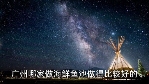 廣州新民漁村酒樓海鮮池，廣州哪家做海鮮魚池做得比較好的