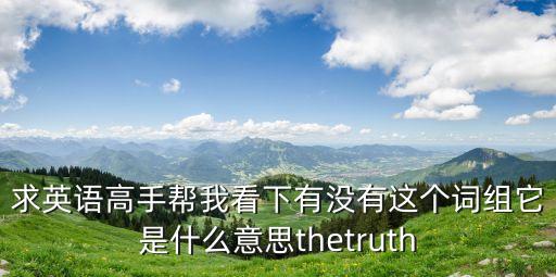 真相英文，我堅決支持英文與opinion有關