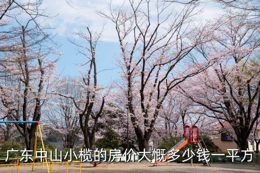 廣州中山小欖西區新房房價，誰知道現在在中山小欖買樓多少錢阿