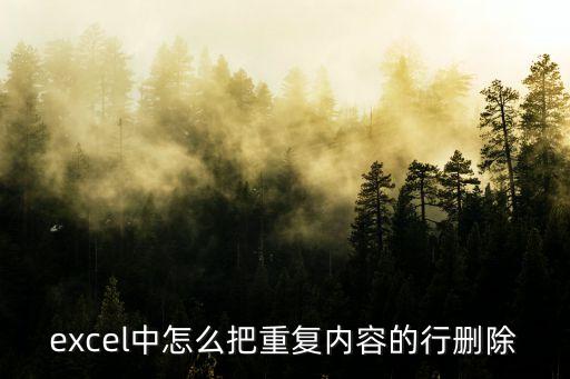 excel刪除重復數據行，如何刪除兩個excel表中有相同數據的行