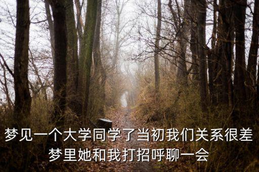 夢見大學(xué)同學(xué)，為什么經(jīng)常夢到大學(xué)時候夢到大學(xué)同學(xué)呢