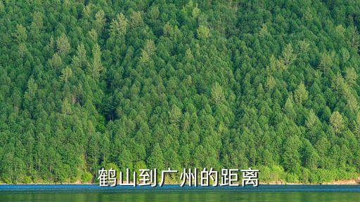 鶴山到廣州的距離