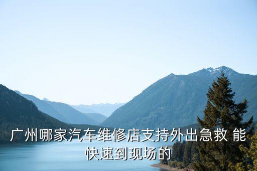 廣州安全急救體驗哪家好，廣州哪家汽車店有急救服務的