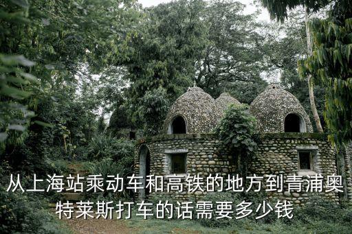 從上海站乘動車和高鐵的地方到青浦奧特萊斯打車的話需要多少錢