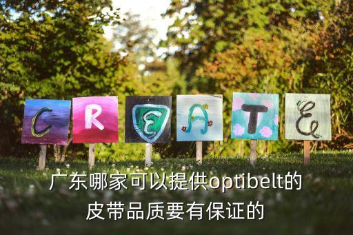 廣東哪家可以提供optibelt的皮帶品質(zhì)要有保證的