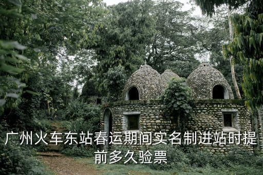 廣州火車東站春運(yùn)期間實(shí)名制進(jìn)站時(shí)提前多久驗(yàn)票