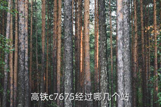 廣州到小欖c7657途經哪些站，廣州南到珠海c7653途經過哪些站