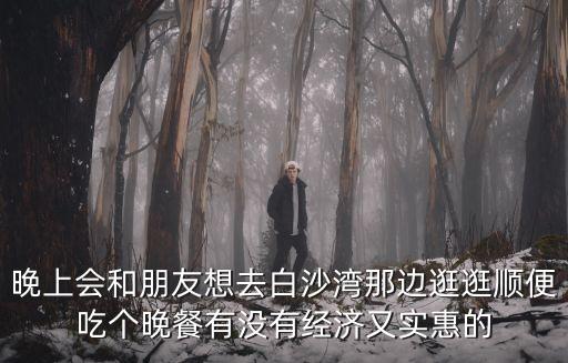 晚上會和朋友想去白沙灣那邊逛逛順便吃個晚餐有沒有經(jīng)濟(jì)又實(shí)惠的