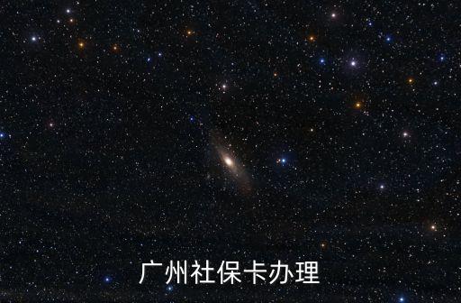 在廣州怎樣網上辦理醫保卡，廣州社保卡辦理