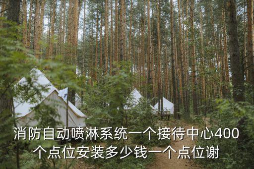 消防自動噴淋系統一個接待中心400個點位安裝多少錢一個點位謝