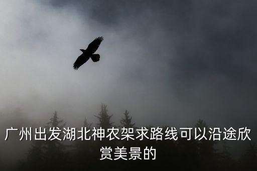 廣州到神農架最快方法，廣州怎么去神農架最快