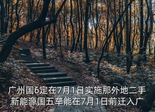 二手車國五入戶廣州，2017年買的國五車上的粵M牌現在想拍個廣州車牌可以遷嗎