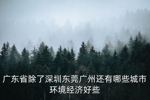 廣州市三合一城市有哪些，廣州有什么城市