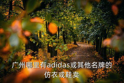 廣州哪里有adidas或其他名牌的仿衣或鞋賣
