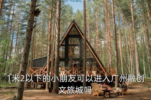 1米2以下的小朋友可以進入廣州融創文旅城嗎