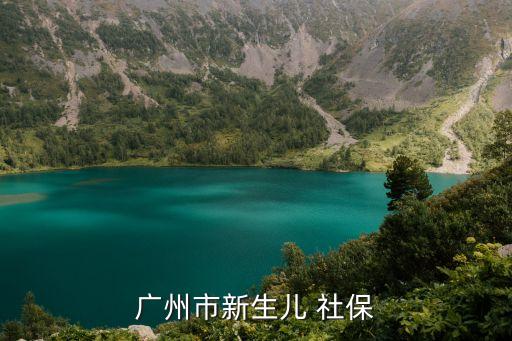 廣州市新生兒 社保