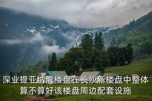 深業(yè)提亞納灣樓盤在長沙新樓盤中整體算不算好該樓盤周邊配套設施