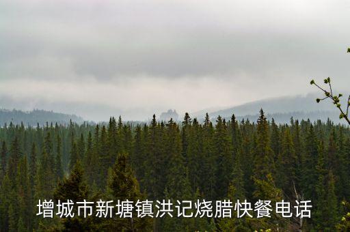 增城市新塘鎮洪記燒臘快餐電話