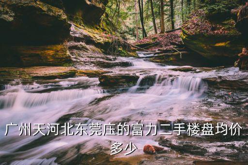 廣州富力壹號半島房價，廣州房產價格和我買房的時間