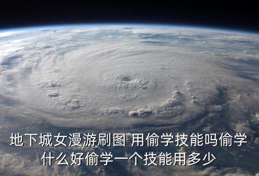 地下城女漫游刷圖 用偷學技能嗎偷學什么好偷學一個技能用多少
