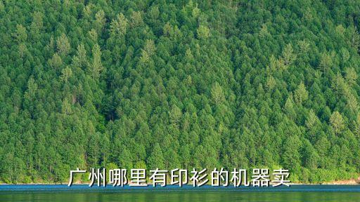 廣州機器人裁縫t恤，廣州哪里有印衫的機器賣