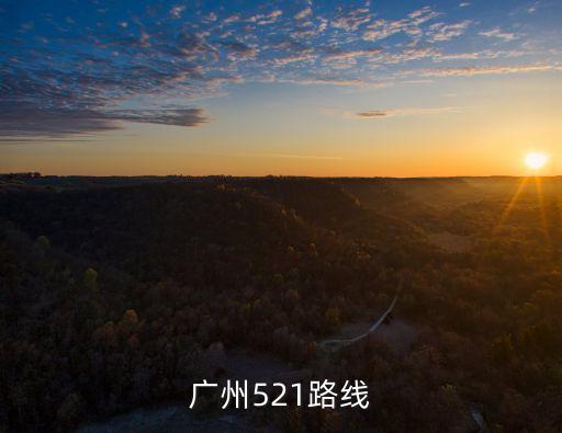 廣州521路線