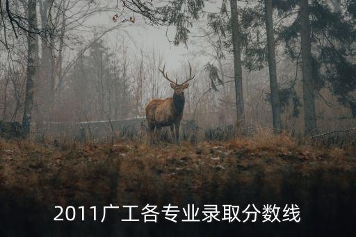 廣州工業大學廣東各專業分數線，廣東工業大學各專業錄取分數