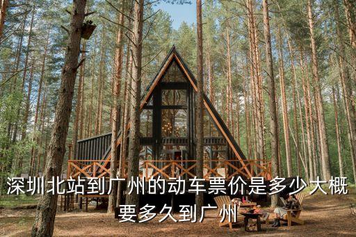 深圳北站到廣州的火車(chē)票多少錢(qián)，深圳北到廣州南高鐵車(chē)費(fèi)多少