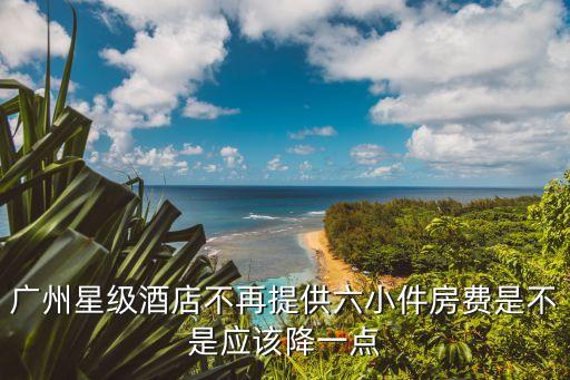 廣州星級酒店不再提供六小件房費是不是應該降一點