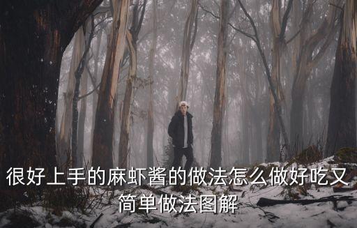 很好上手的麻蝦醬的做法怎么做好吃又簡單做法圖解