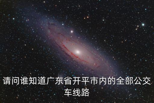 廣州開平公交站牌，開平鎮公交路線到市區