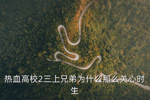熱血高校2三上兄弟為什么那么關心時生