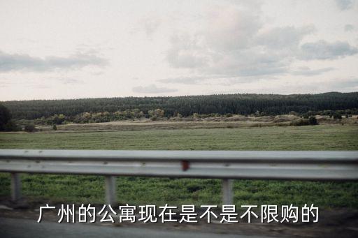 廣州小公寓房限購(gòu)嗎，公寓限購(gòu)嗎