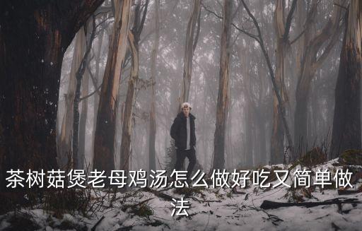 茶樹菇雞湯的做法，茶樹菇煲老母雞湯怎么做好吃又簡單做法