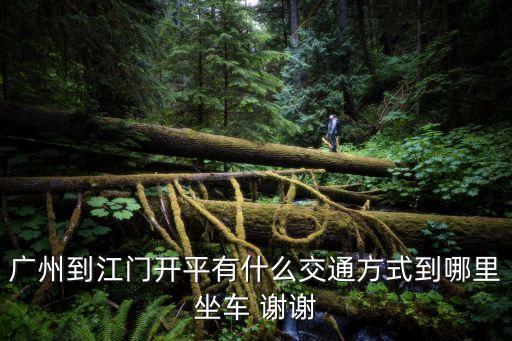 廣州花都怎么到江門開平，花都汽車站到開平