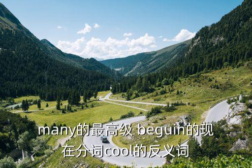 many的最高級(jí)，many的最高級(jí) beguin的現(xiàn)在分詞cool的反義詞