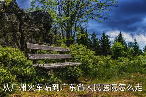 從廣州火車站到廣東省人民醫(yī)院怎么走
