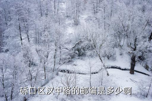 上海市漢中路188號郵編，硚口區(qū)漢中路的郵編是多少啊