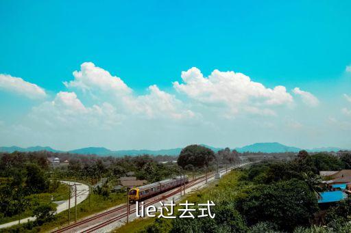 lie過去式，lie的過去式